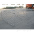 Galvanized Steel Gabion basket / PVC coated gabions basket